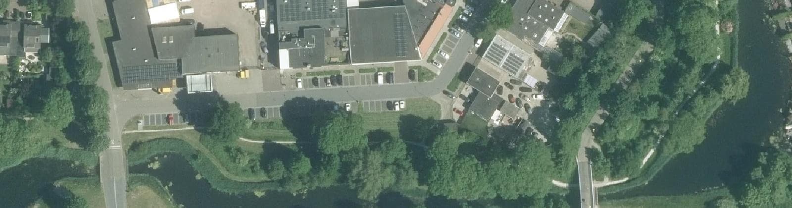 Luchtfoto van Bedrijventerrein Jol