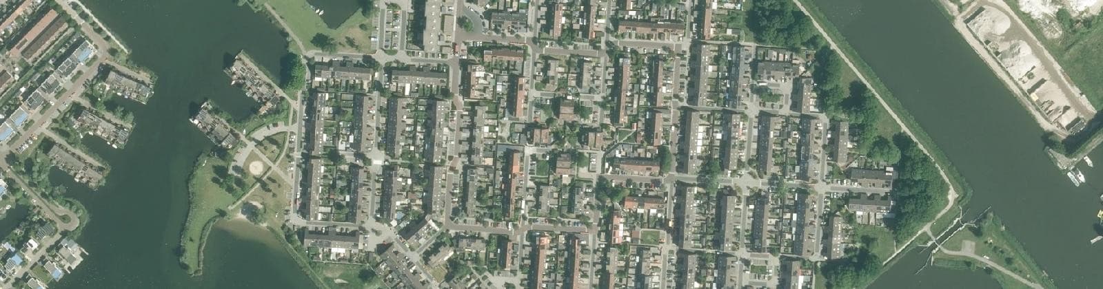 Luchtfoto van Lelystad-Haven Oost
