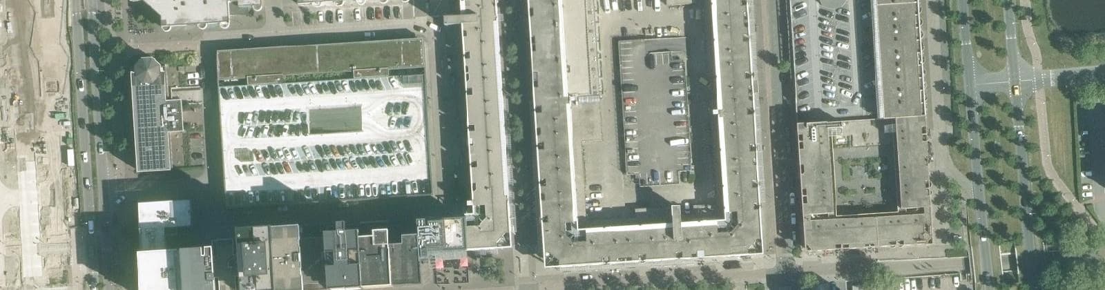 Luchtfoto van Stadhuisstraat