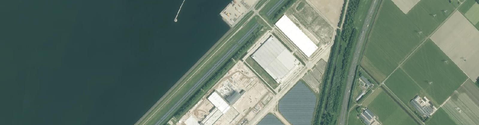 Luchtfoto van Karperweg, IJsselmeerdijk