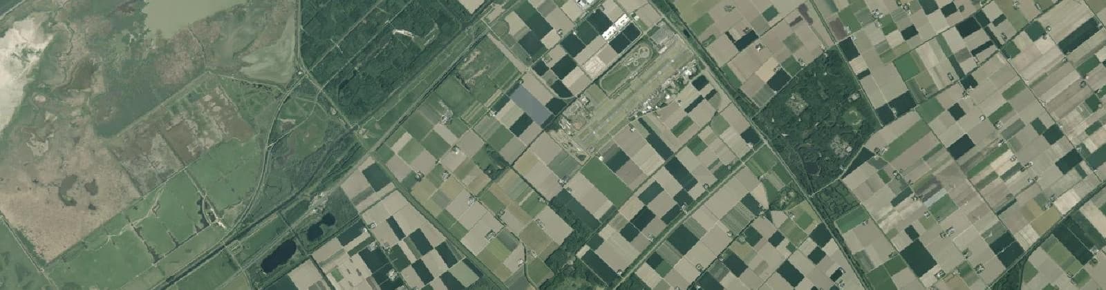 Luchtfoto van Meerkoetenweg, Eendenweg, Larserpad