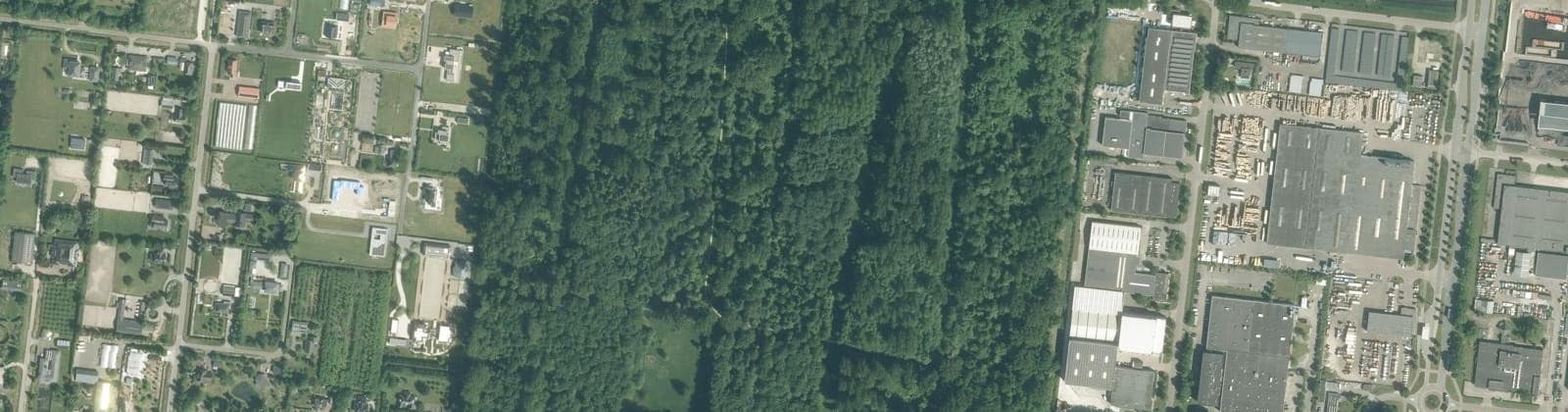 Luchtfoto van Overijsselse Hout, Jagersbos