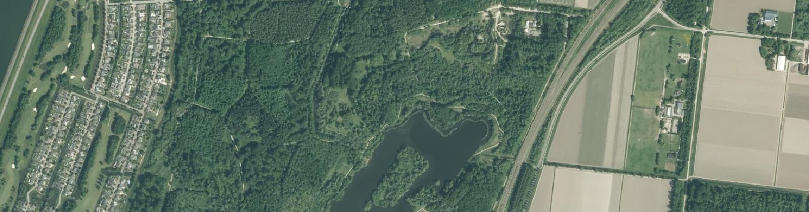 Luchtfoto van Zuigerplaspark