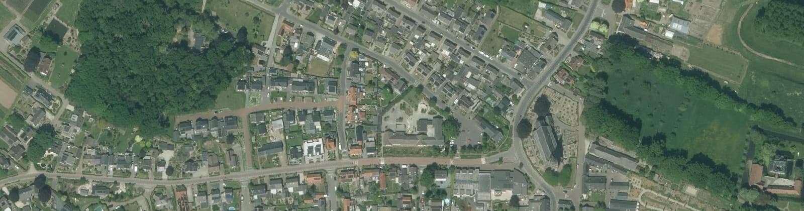 Luchtfoto van Lottum