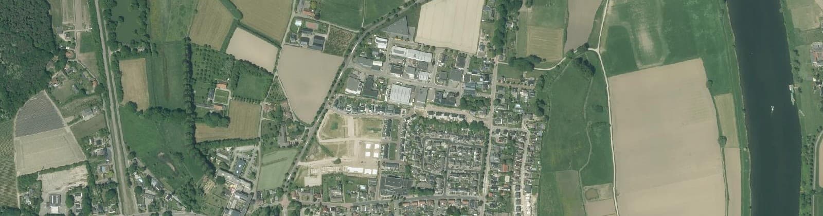 Luchtfoto van De Comert