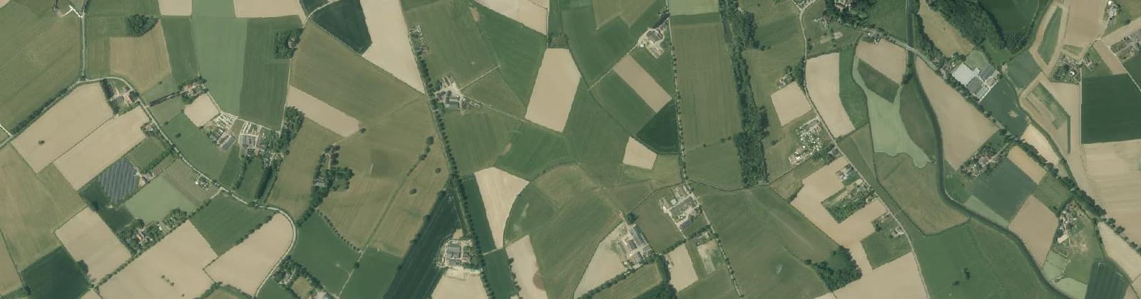 Luchtfoto van Verspreide huizen Gendringen