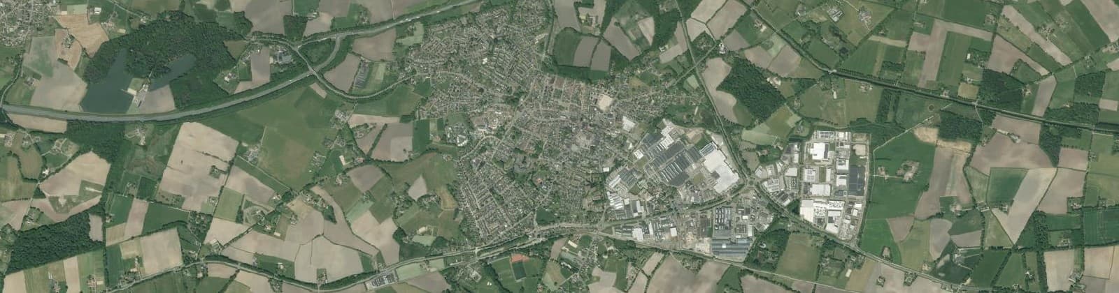 Luchtfoto van Varsseveld