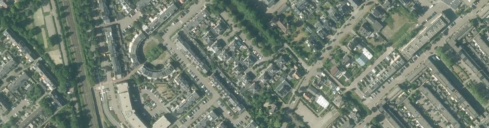 Luchtfoto van Componisten