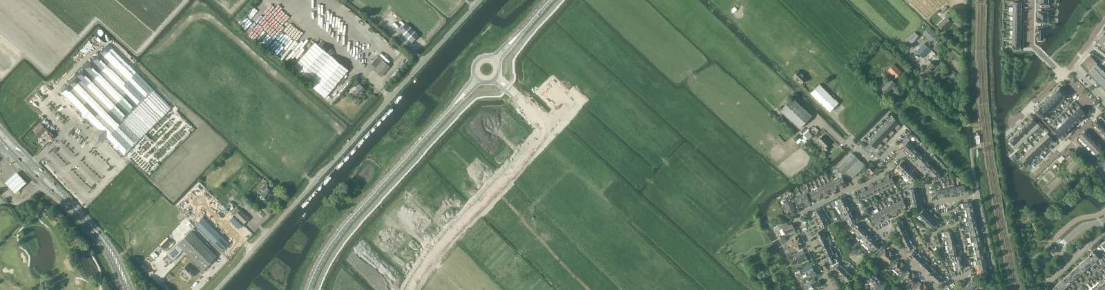 Luchtfoto van Boekhorstpolder