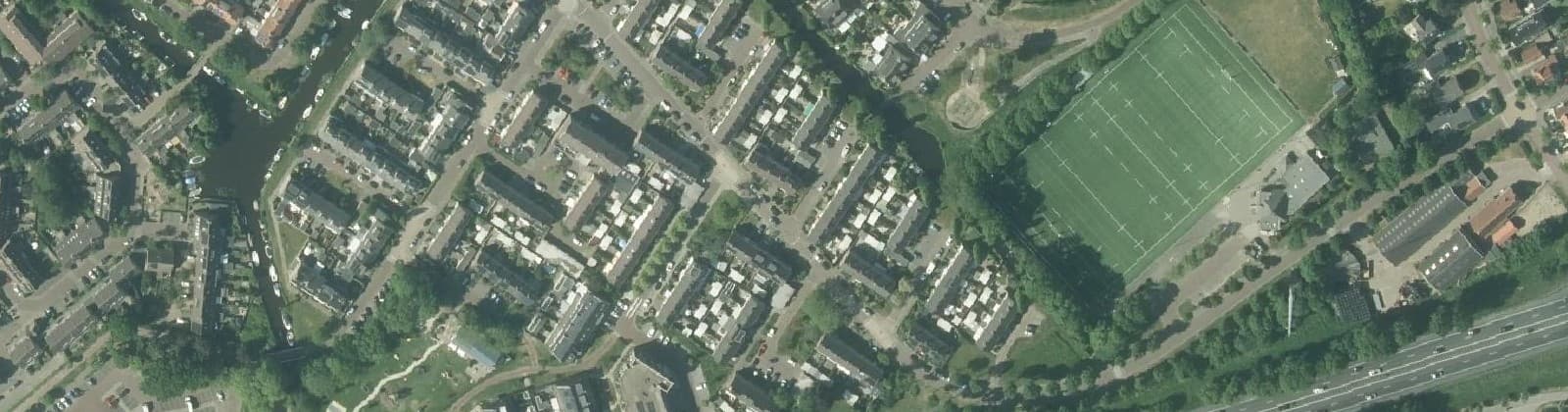 Luchtfoto van De Hoven