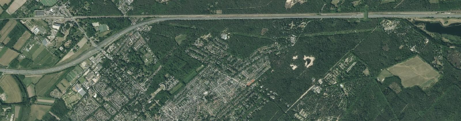 Luchtfoto van Driebergen-Noord