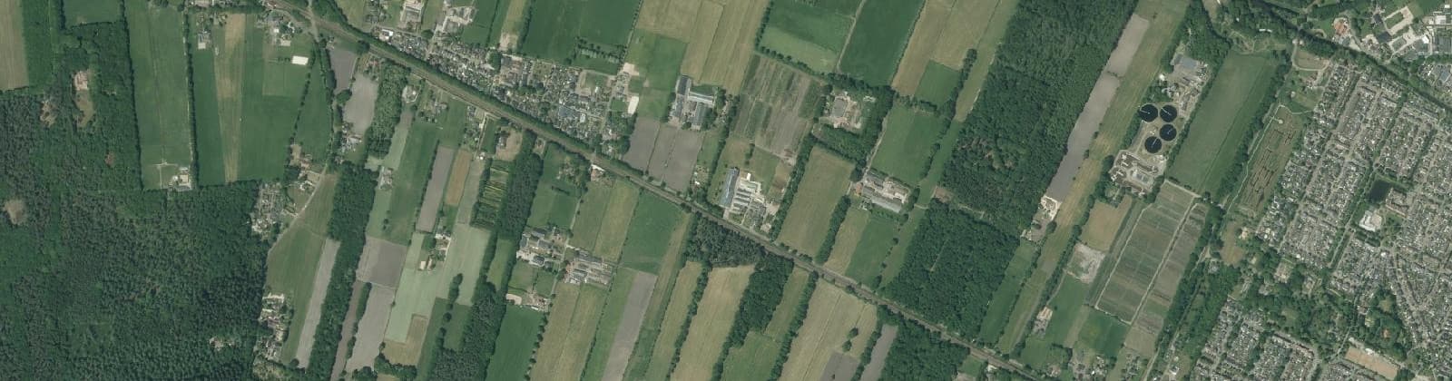 Luchtfoto van Overberg