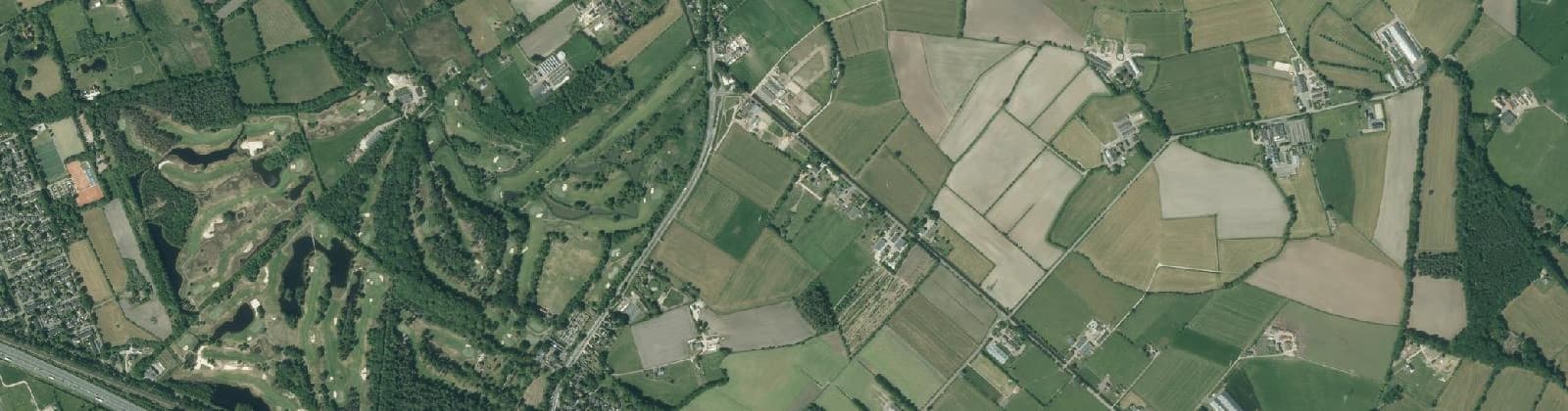 Luchtfoto van Maarsbergen - De Meent