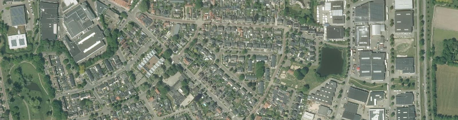 Luchtfoto van Veld Oost