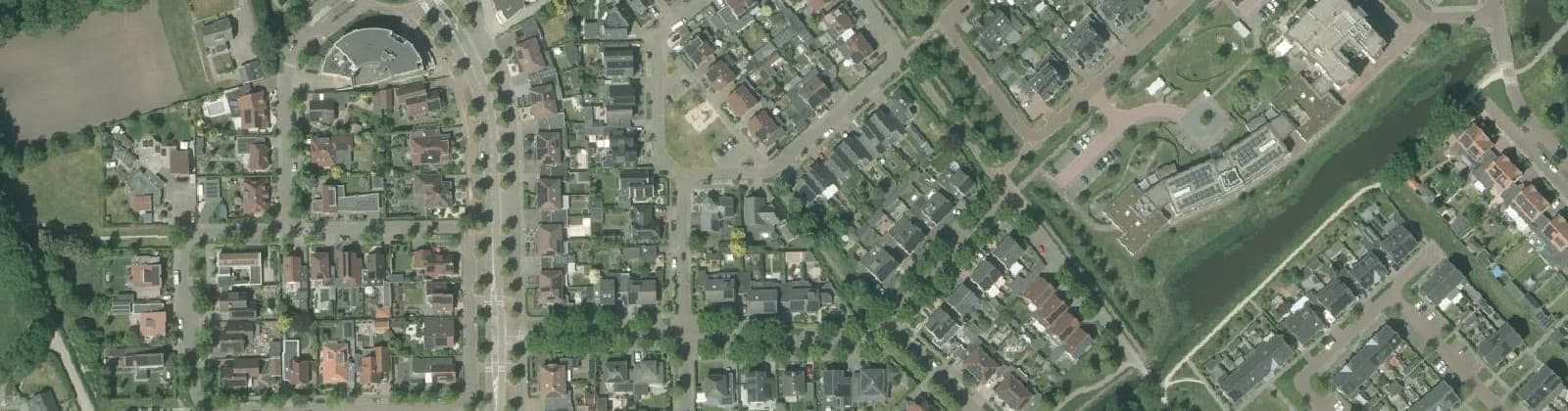 Luchtfoto van Zuid-West