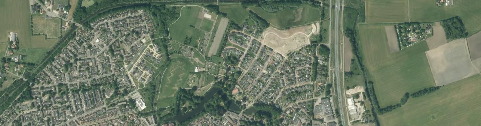 Luchtfoto van Noordrand