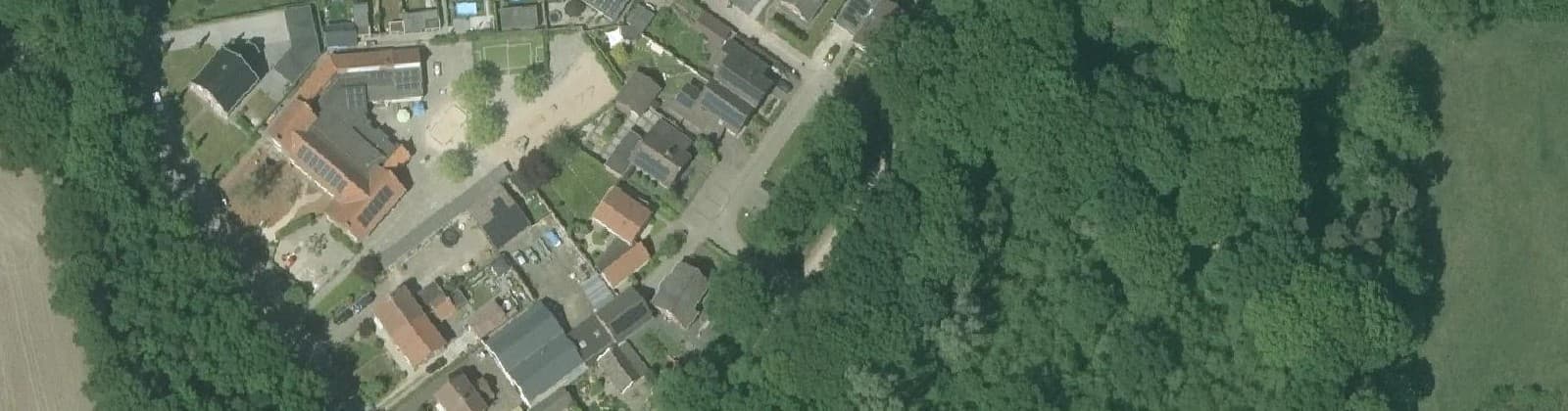 Luchtfoto van Zwolle