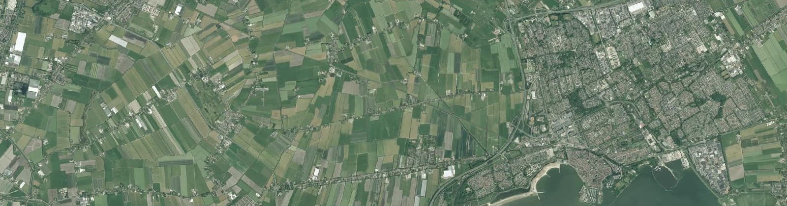 Luchtfoto van Bobeldijk en omgeving
