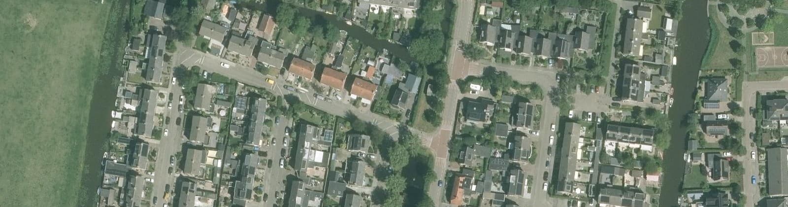 Luchtfoto van Slagterslaan en omgeving