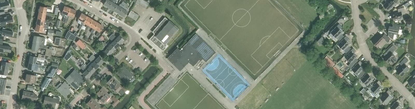 Luchtfoto van Ruijterstraat en omgeving