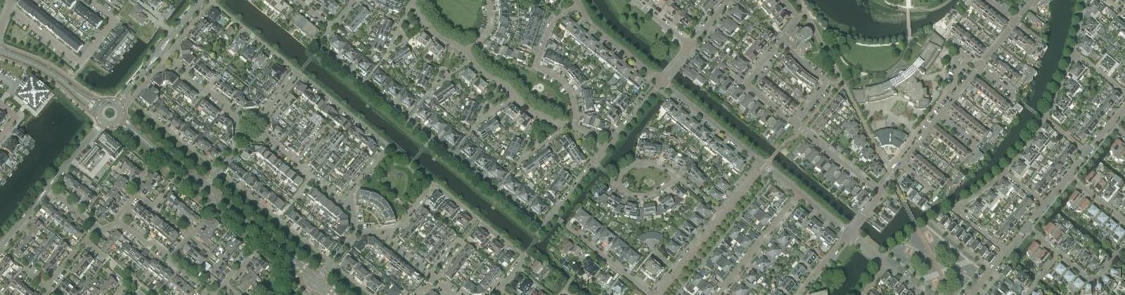 Luchtfoto van Bergsche Ackers