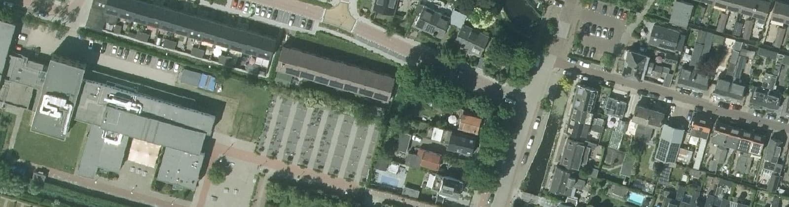 Luchtfoto van Schildersbuurt
