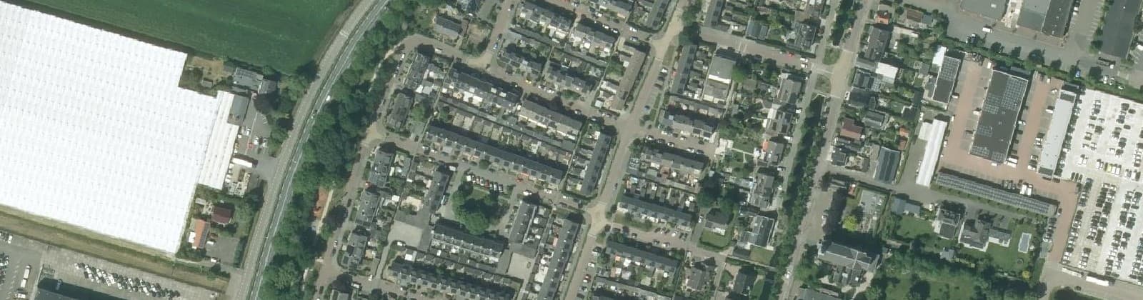 Luchtfoto van Zeeheldenbuurt