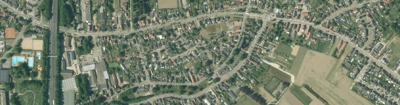 Luchtfoto van Brachterbeek