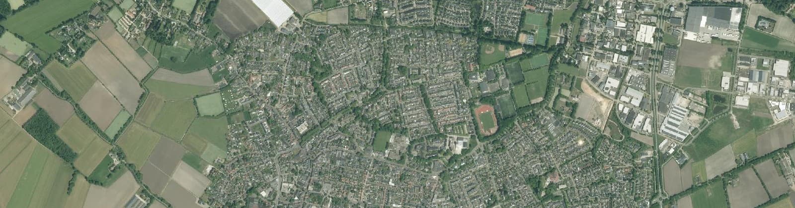 Luchtfoto van Gemert-Noord