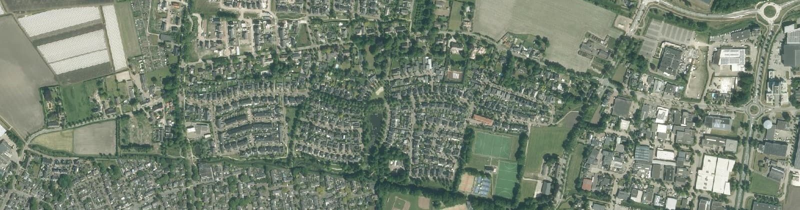Luchtfoto van Doonheide