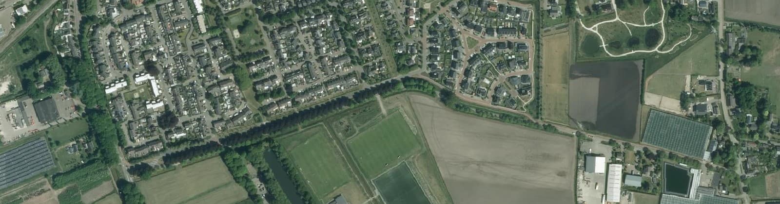 Luchtfoto van Albano