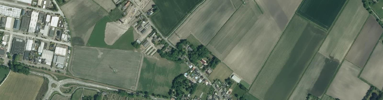 Luchtfoto van Kruisstraat