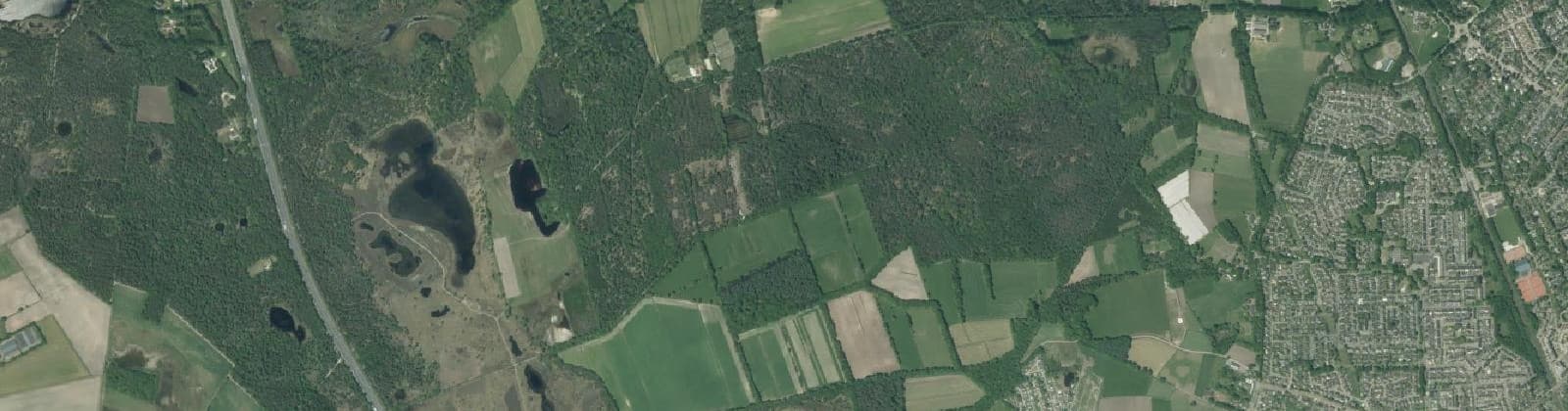 Luchtfoto van Buitengebied Heeze West