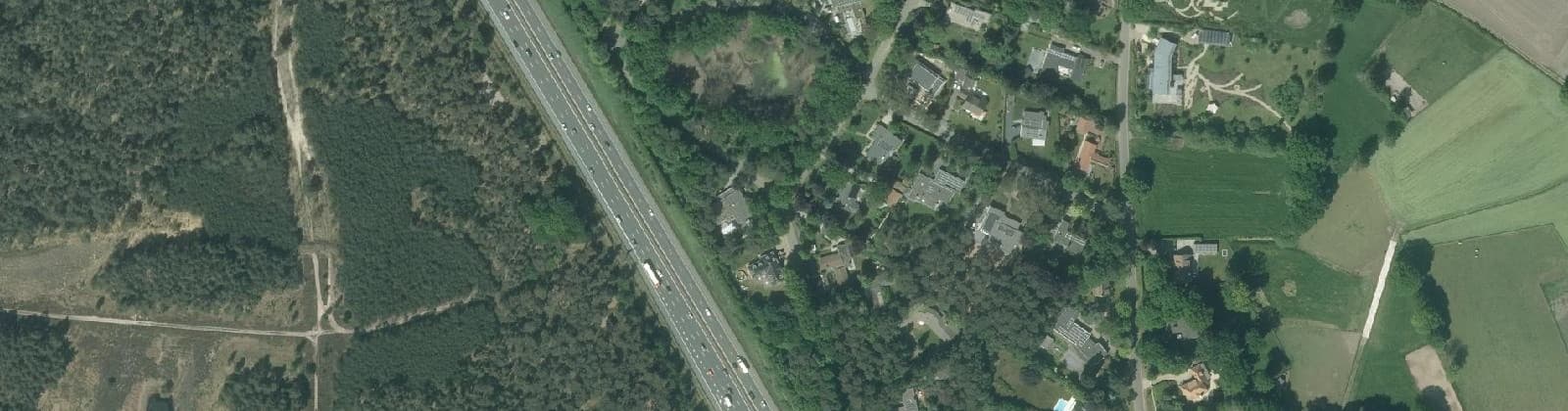 Luchtfoto van Villapark