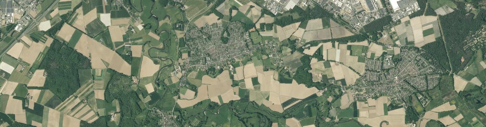 Luchtfoto van Buitengebied Melick