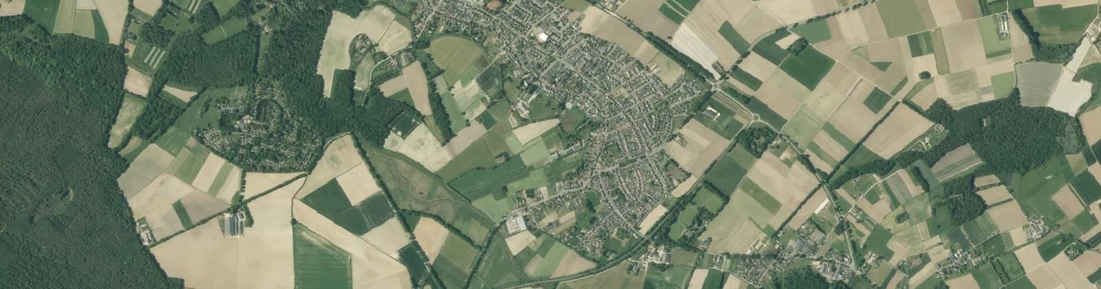 Luchtfoto van Buitengebied Posterholt
