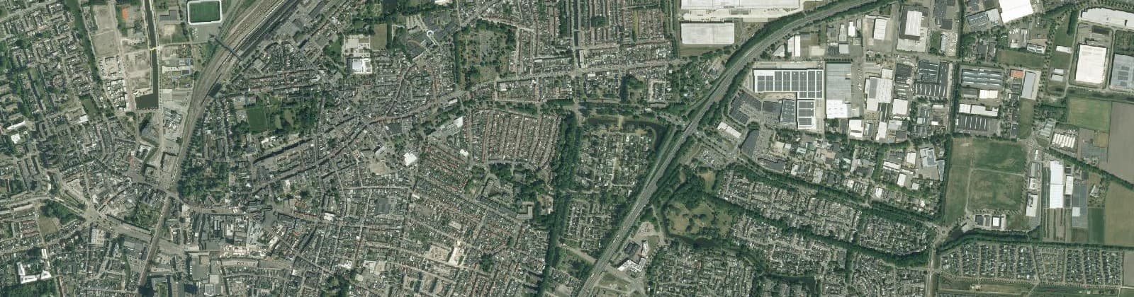 Luchtfoto van Fatima-villapark