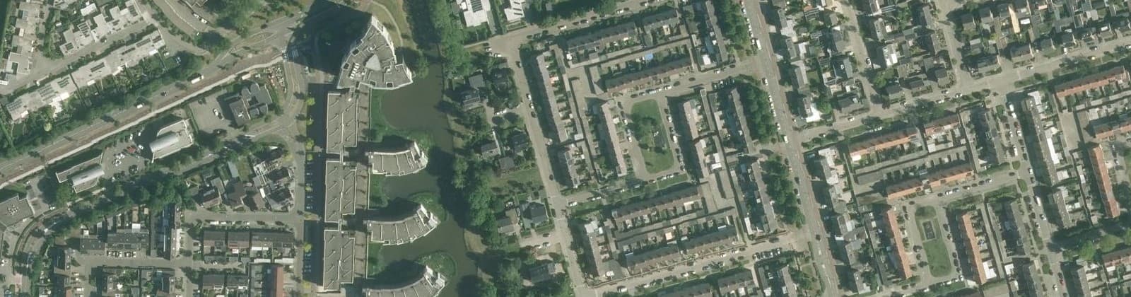 Luchtfoto van Kroeven-Noordwest