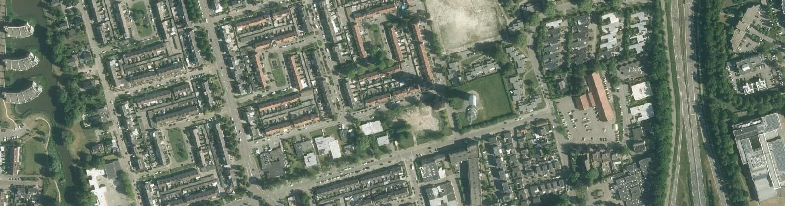 Luchtfoto van Kroeven-Noordoost