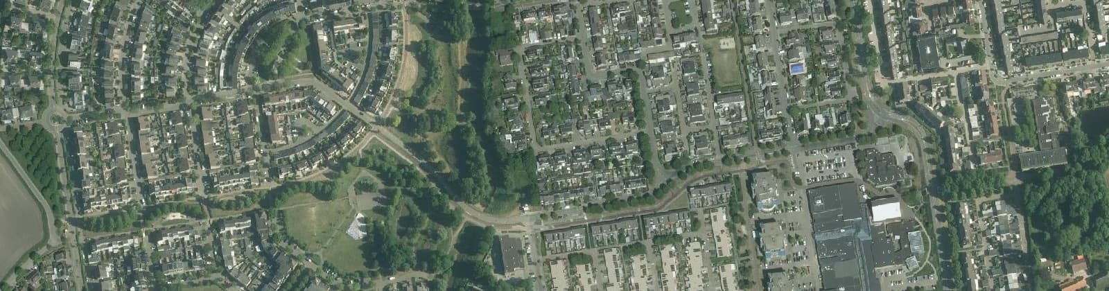 Luchtfoto van Tolberg-Centrum