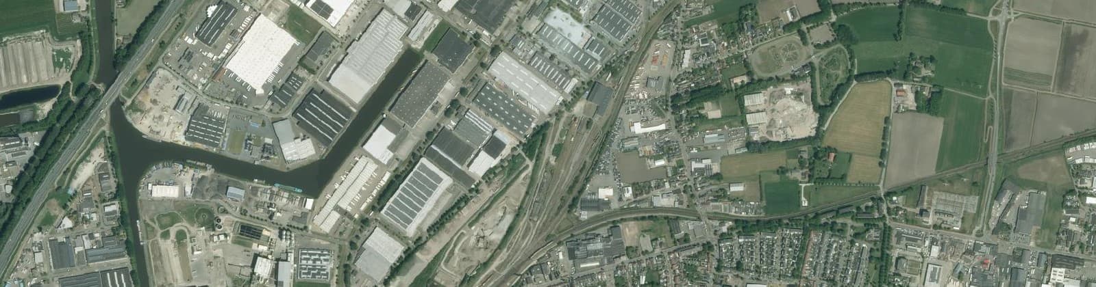 Luchtfoto van Borchwerf-Noord