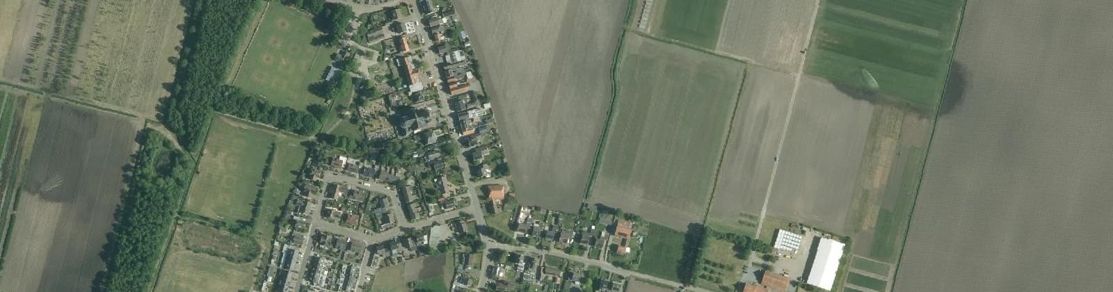Luchtfoto van Moerstraten