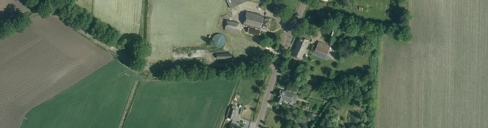 Luchtfoto van Nijlande