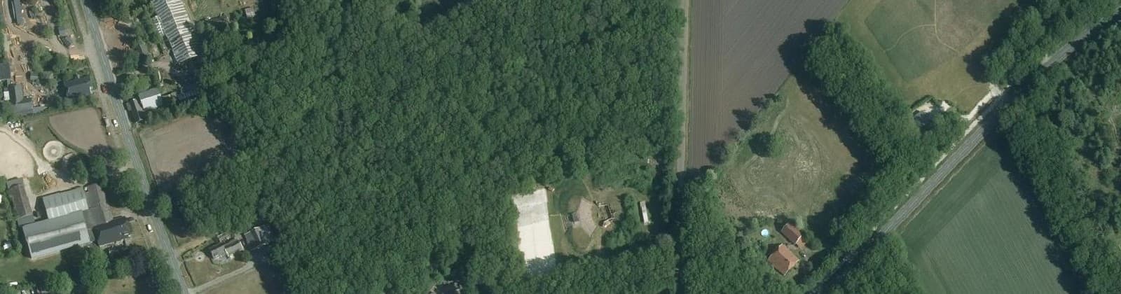 Luchtfoto van Schoonloo