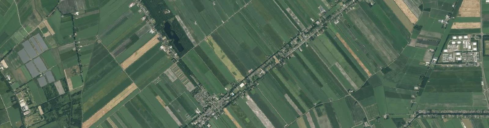 Luchtfoto van Valthermond Buitengebied