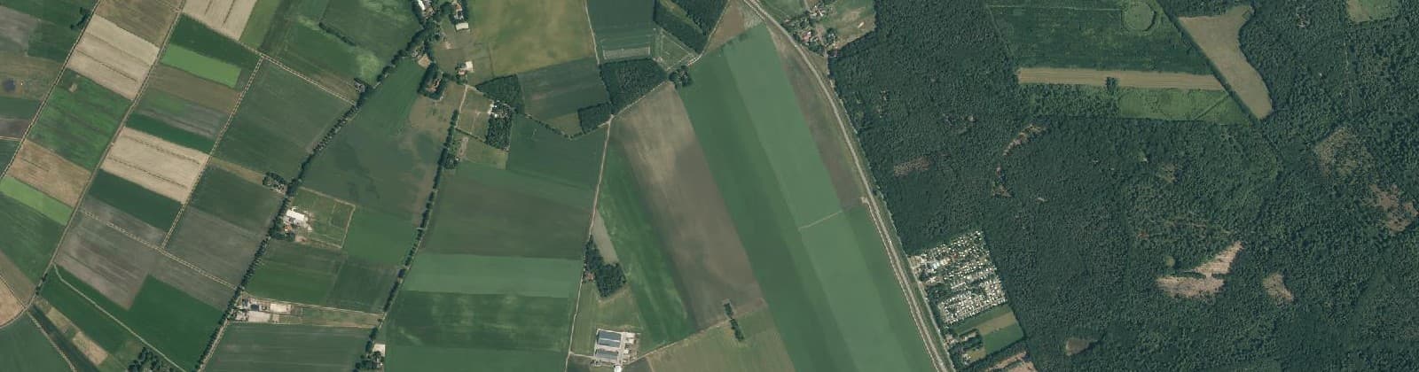 Luchtfoto van Ees Buitengebied