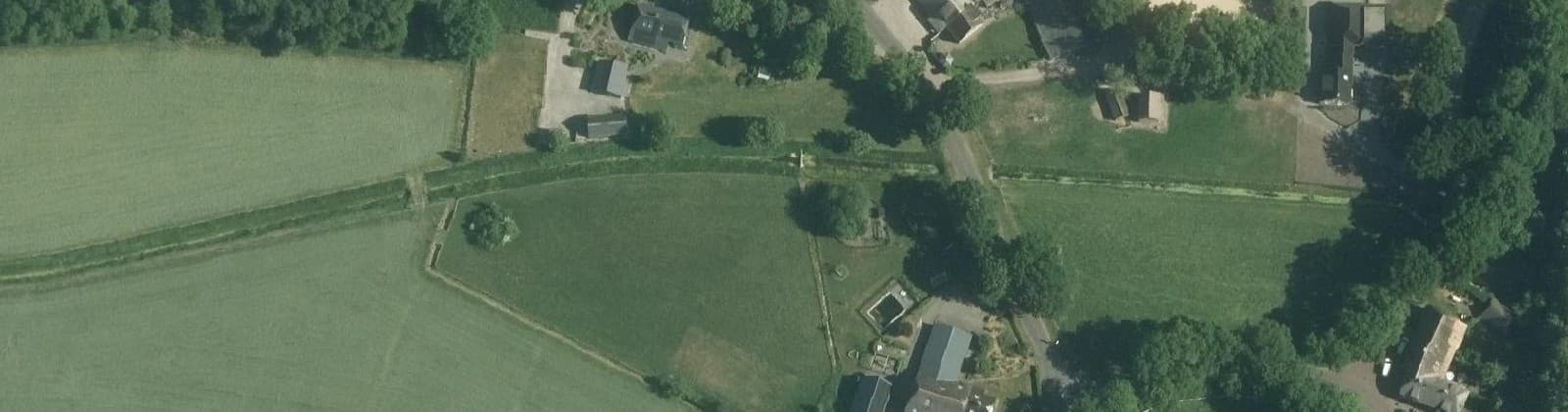 Luchtfoto van Eursinge en Pesse