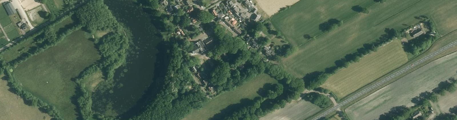 Luchtfoto van Berghuizen