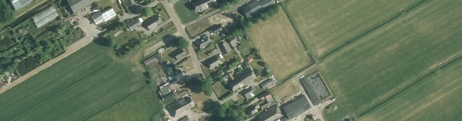 Luchtfoto van Weerwille