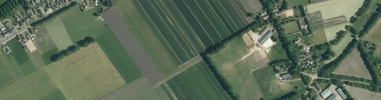 Luchtfoto van Wapse